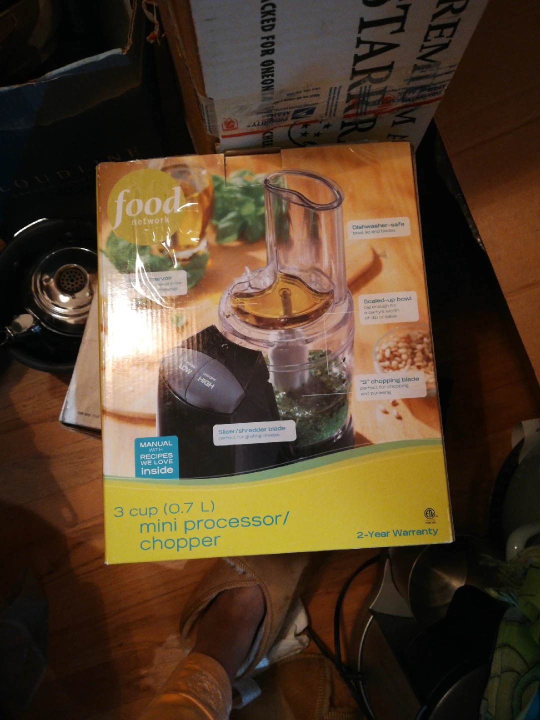 Food Network 3-Cup Mini Processor/Chopper - photo 3