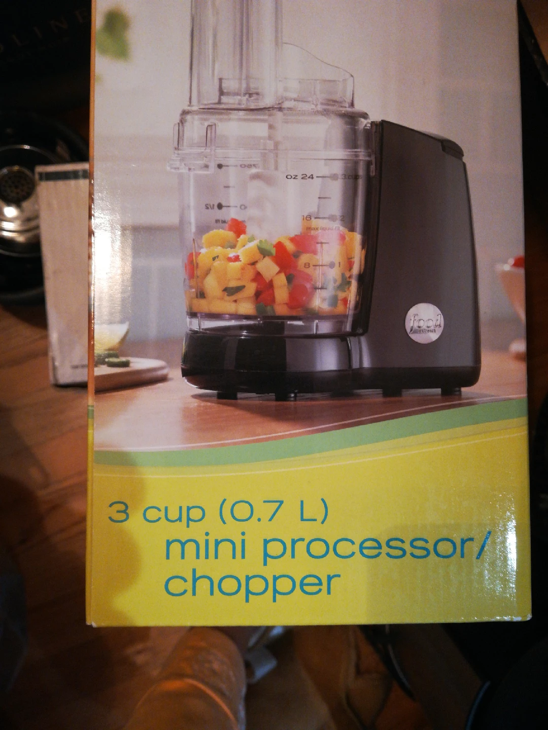 Food Network 3-Cup Mini Processor/Chopper - photo 4