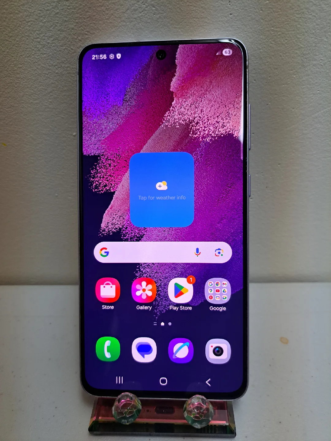 Samsung Galaxy S21 FE Lavender, 256 GB thumbnail
