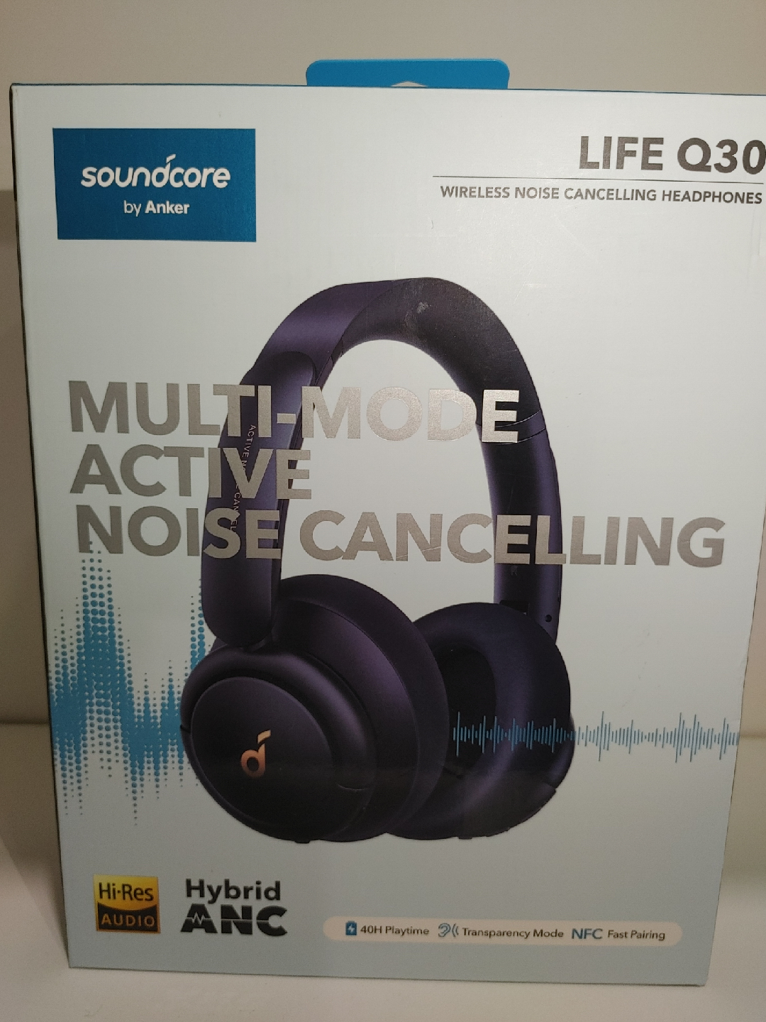 Soundcore by Anker Life Q30 Wireless Headphones - Like New! - photo 2