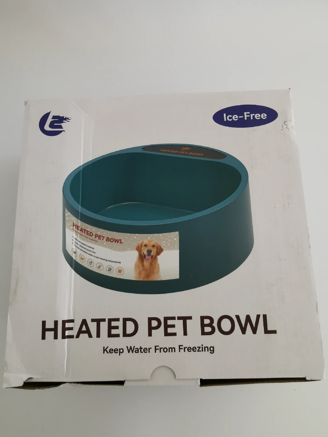 Heated Pet Bowl - Keep Water From Freezing!