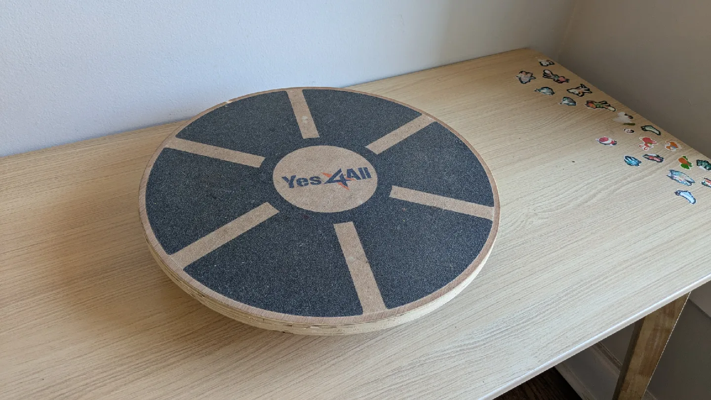 Yes4All Wooden Wobble Balance Board thumbnail