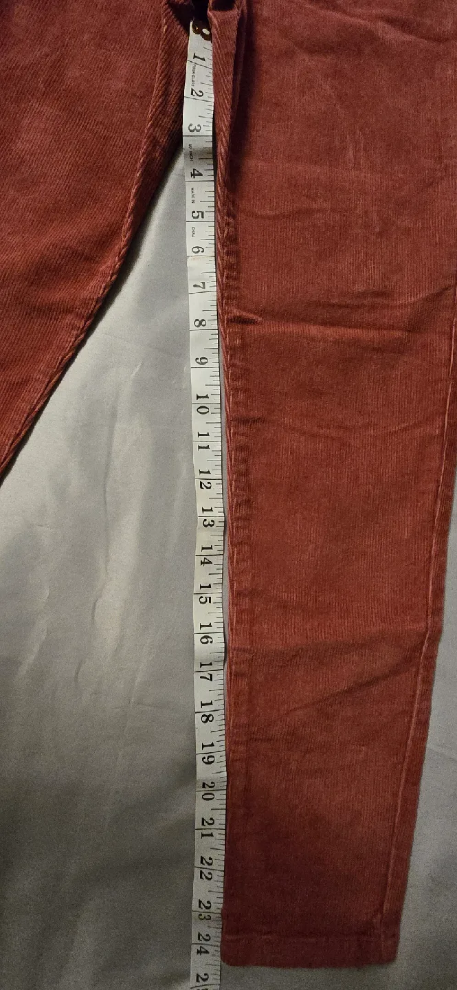 NEW! Girl's Zara Corduroy Pants! Size 11-12 Youth image indicator(5)