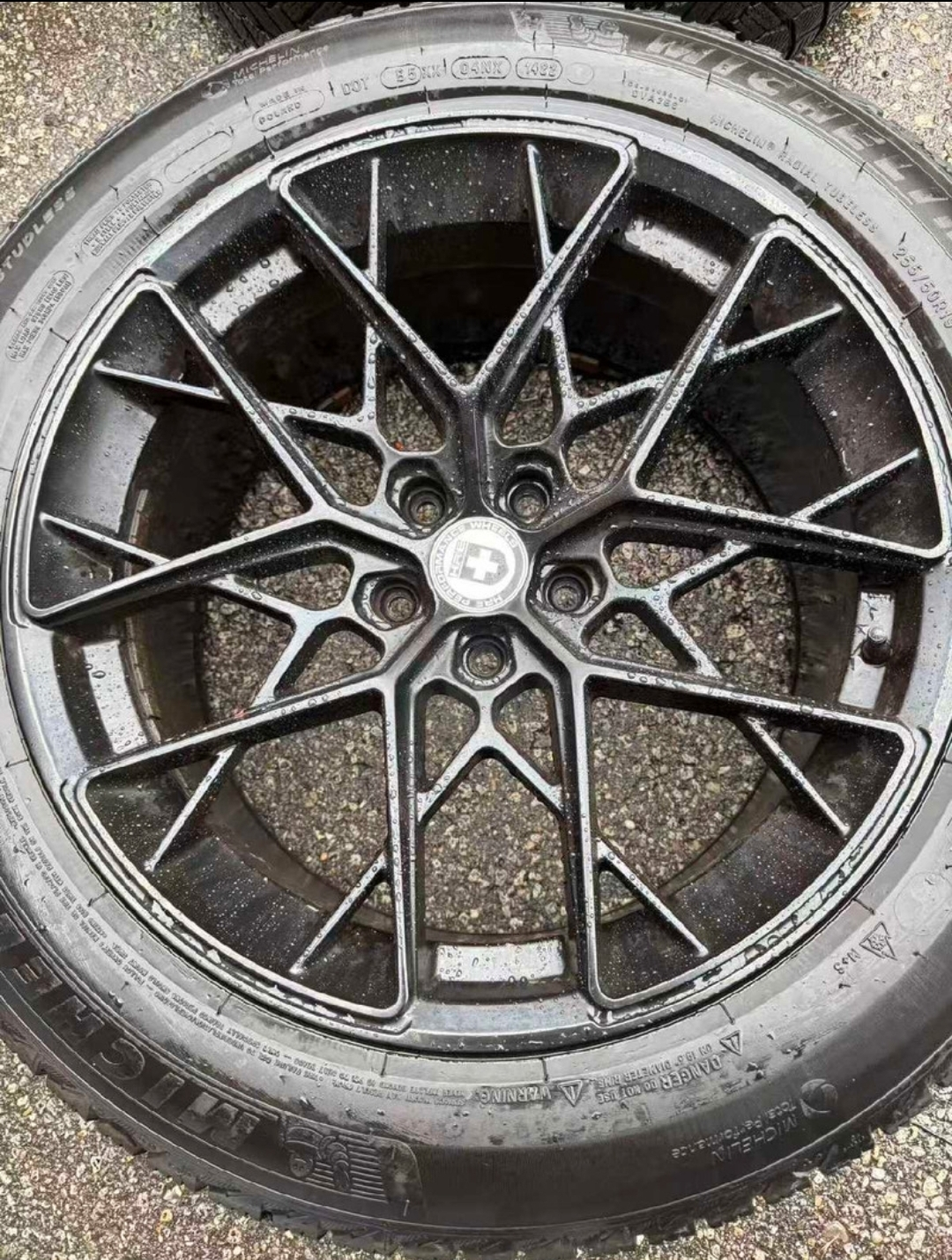 HRE Performance Wheels with Michelin winter Tires 255/50R19