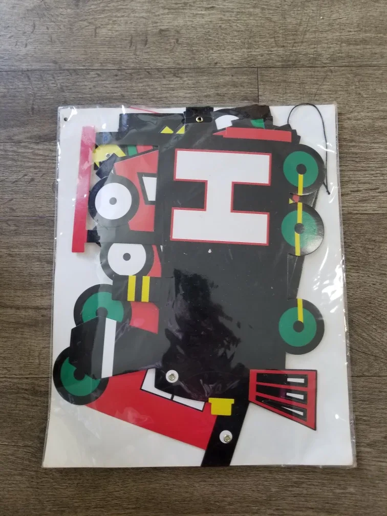 New Railroad Birthday Banner Ages 1-99 image indicator(2)