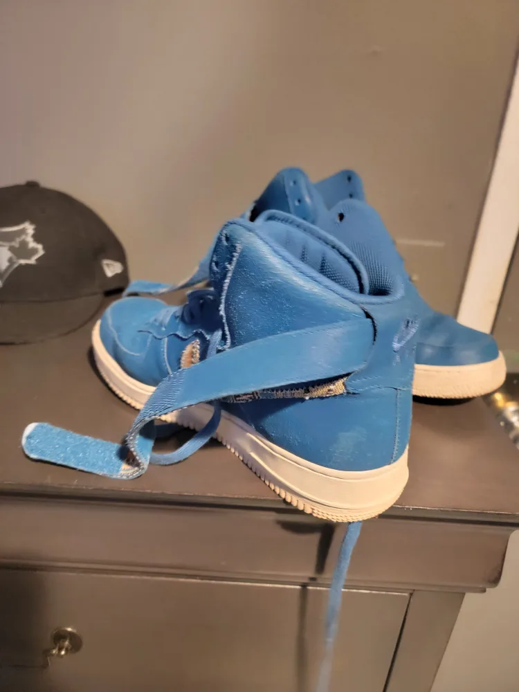 Nike Air Force 1 High Blue Size 10 image indicator(4)