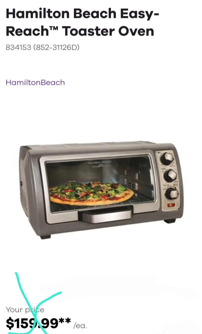 Hamilton Beach Sure-Crisp Air Fryer Toaster Oven!