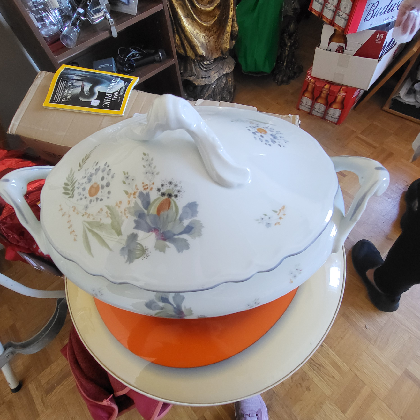 Limoges France Porcelain Tureen