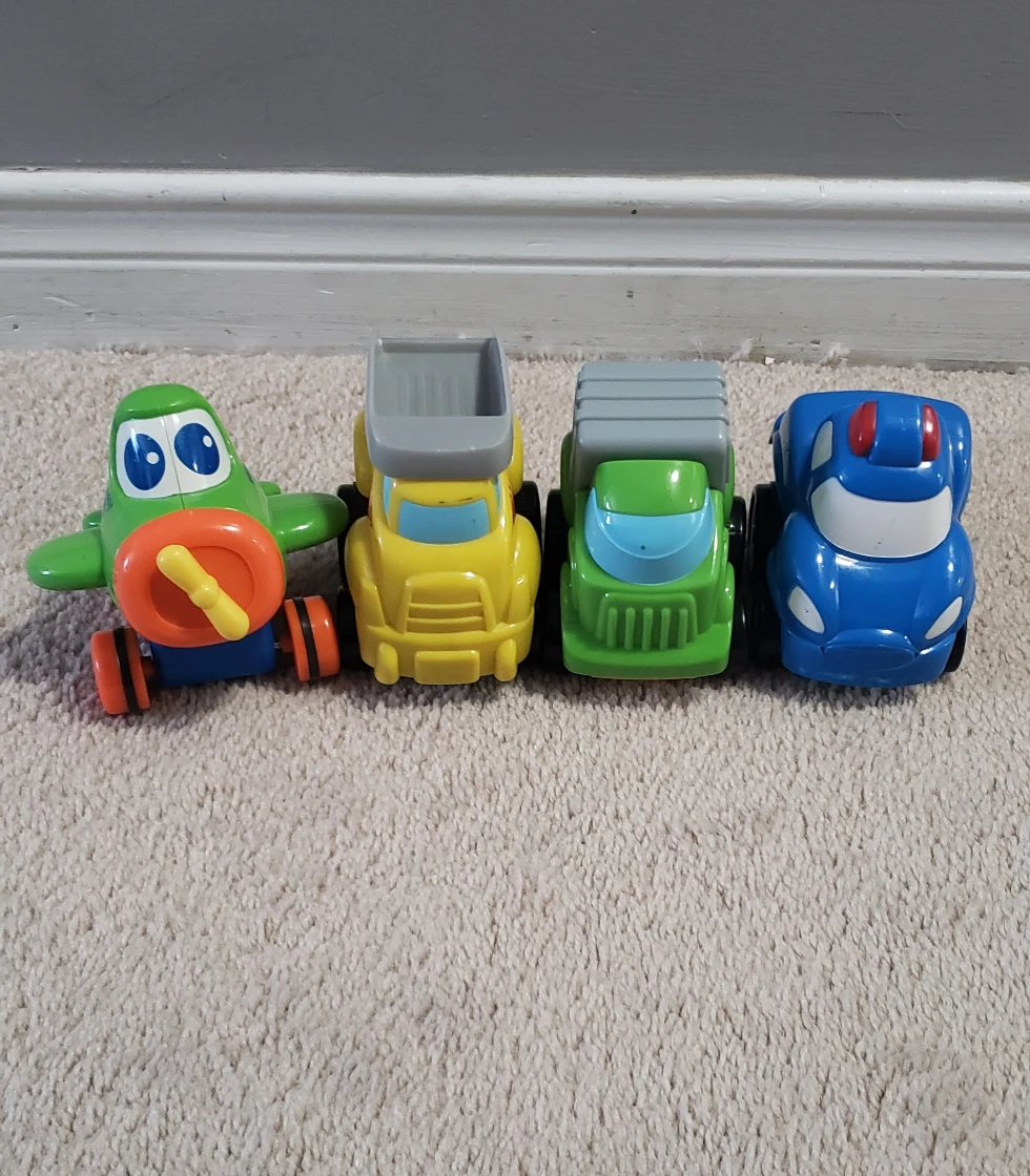 Press & Go! Vehicle Toys (Set of 4)
