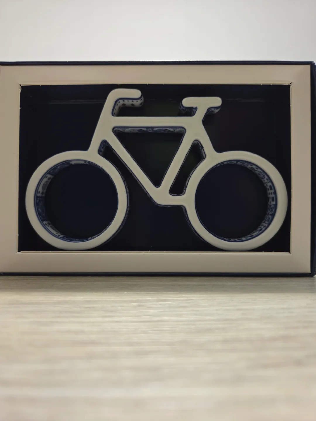 Delft Blue Bicycle Show Piece, New in Box image indicator(4)