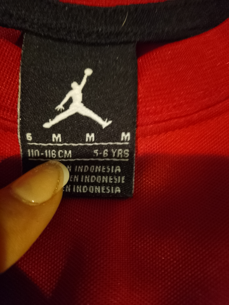 Jordan Kids' Basketball Jersey - Size 5-6 Years - photo 2