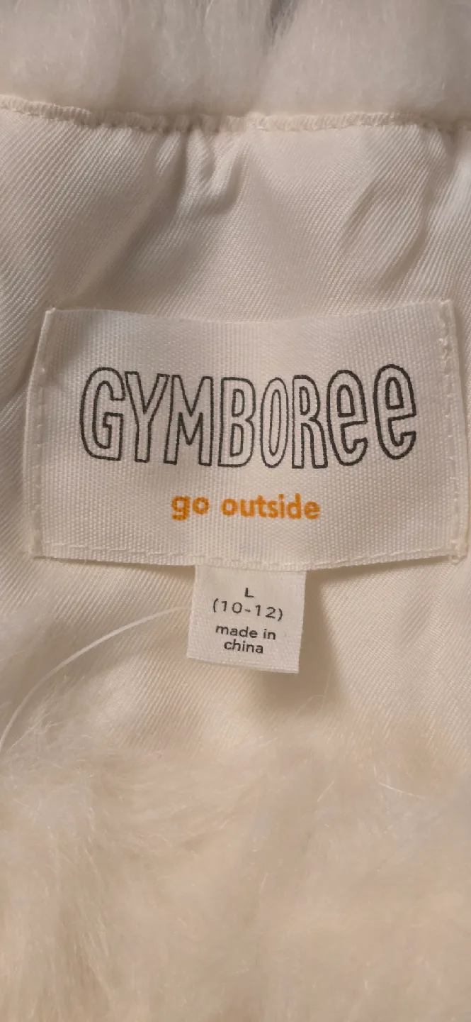 NEW! Gymboree Faux Fur Throw Jacket! - Size 10 - 12 Youth image indicator(6)