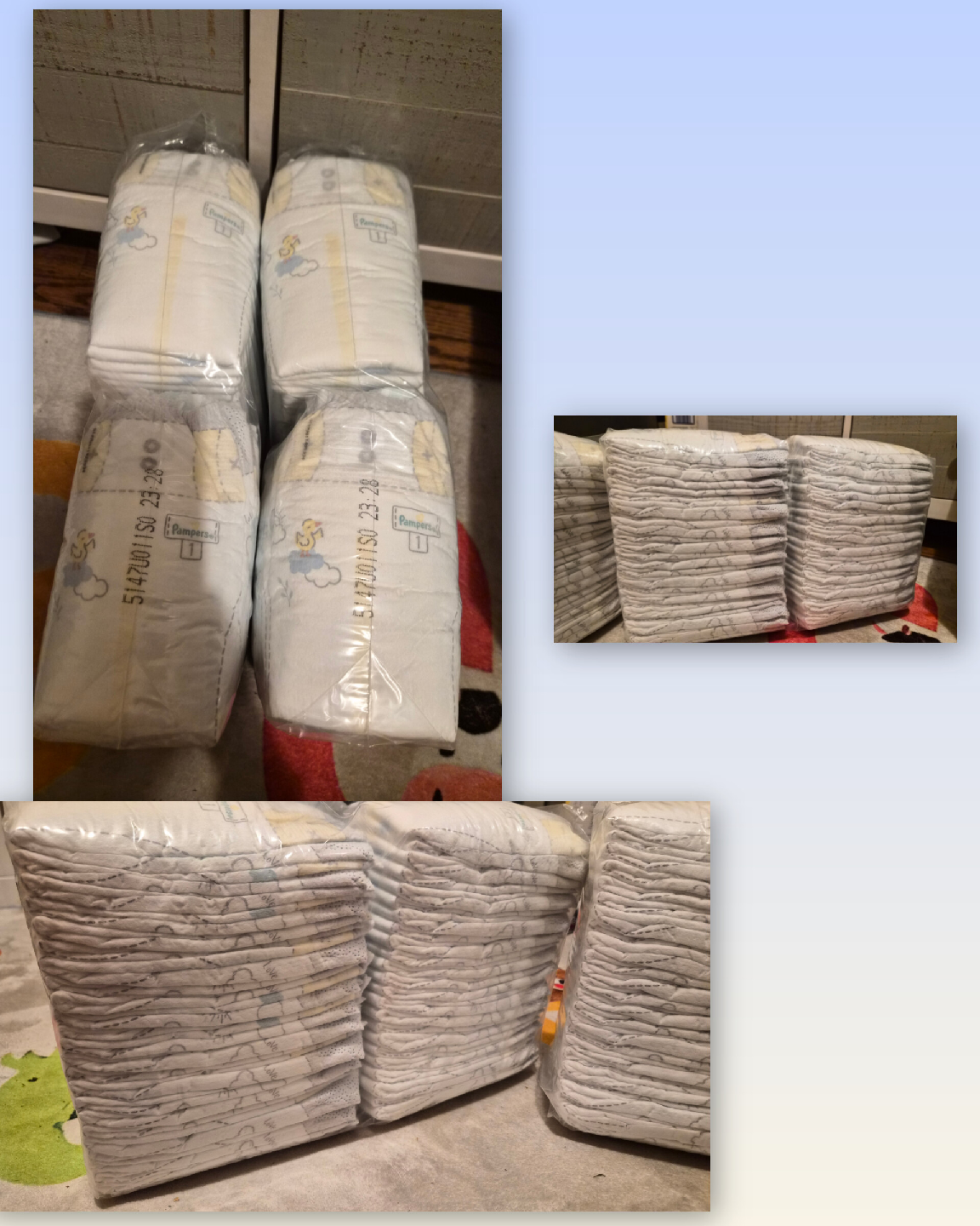 Pampers Swaddlers Size 1 Diapers