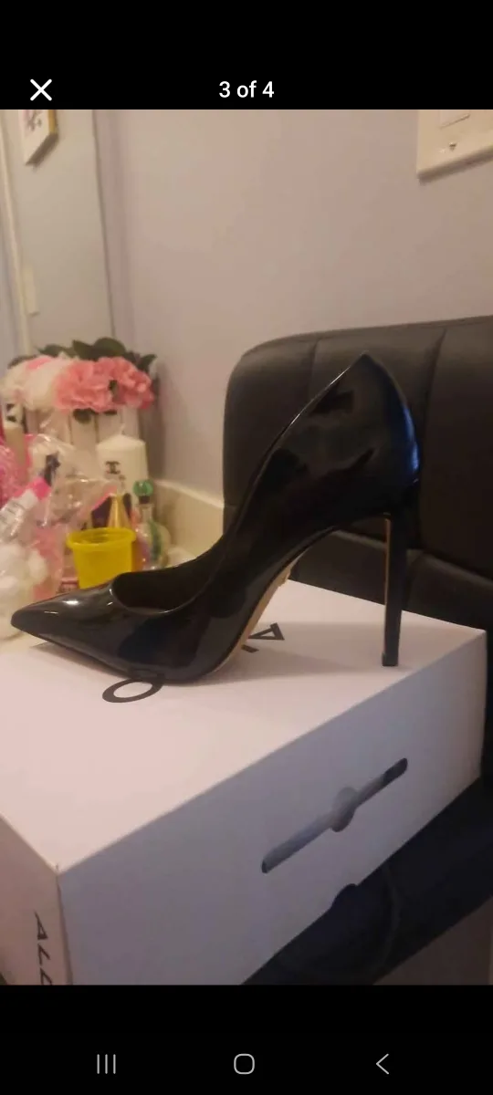 Aldo Stessy 2.0 Black Heels women size 10/11 image indicator(2)