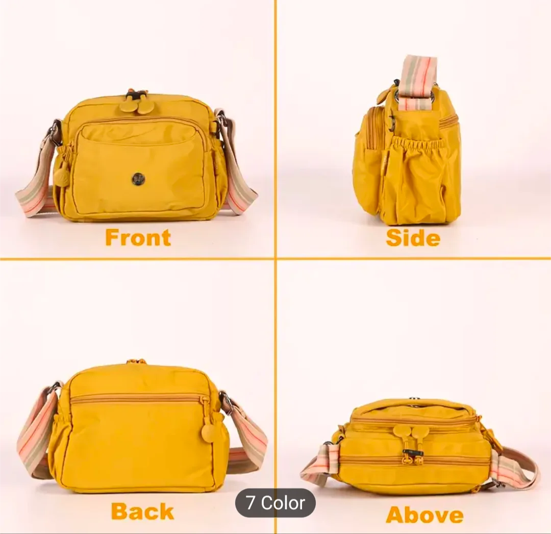 brand new Crossbody Bag with Multiple Pockets image indicator(5)