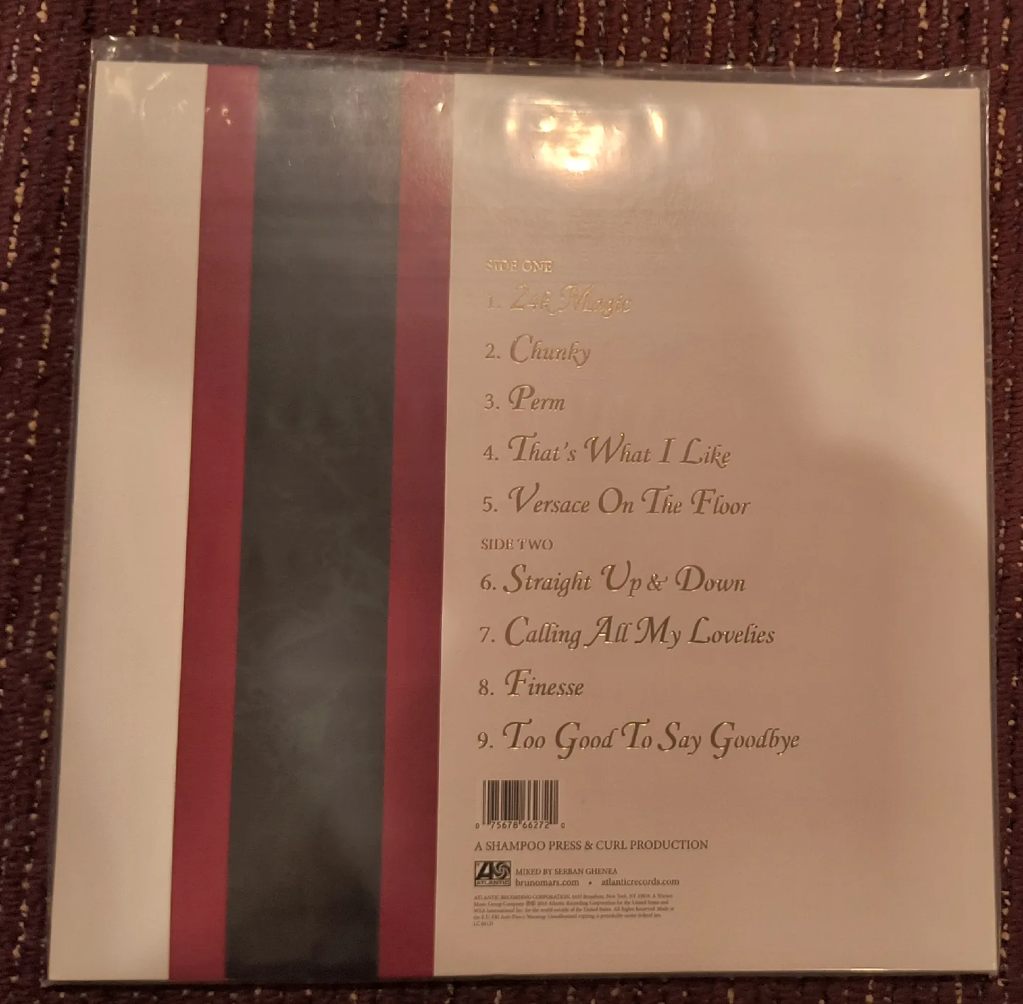 Bruno Mars - 24K Magic Vinyl Record LP image indicator(2)