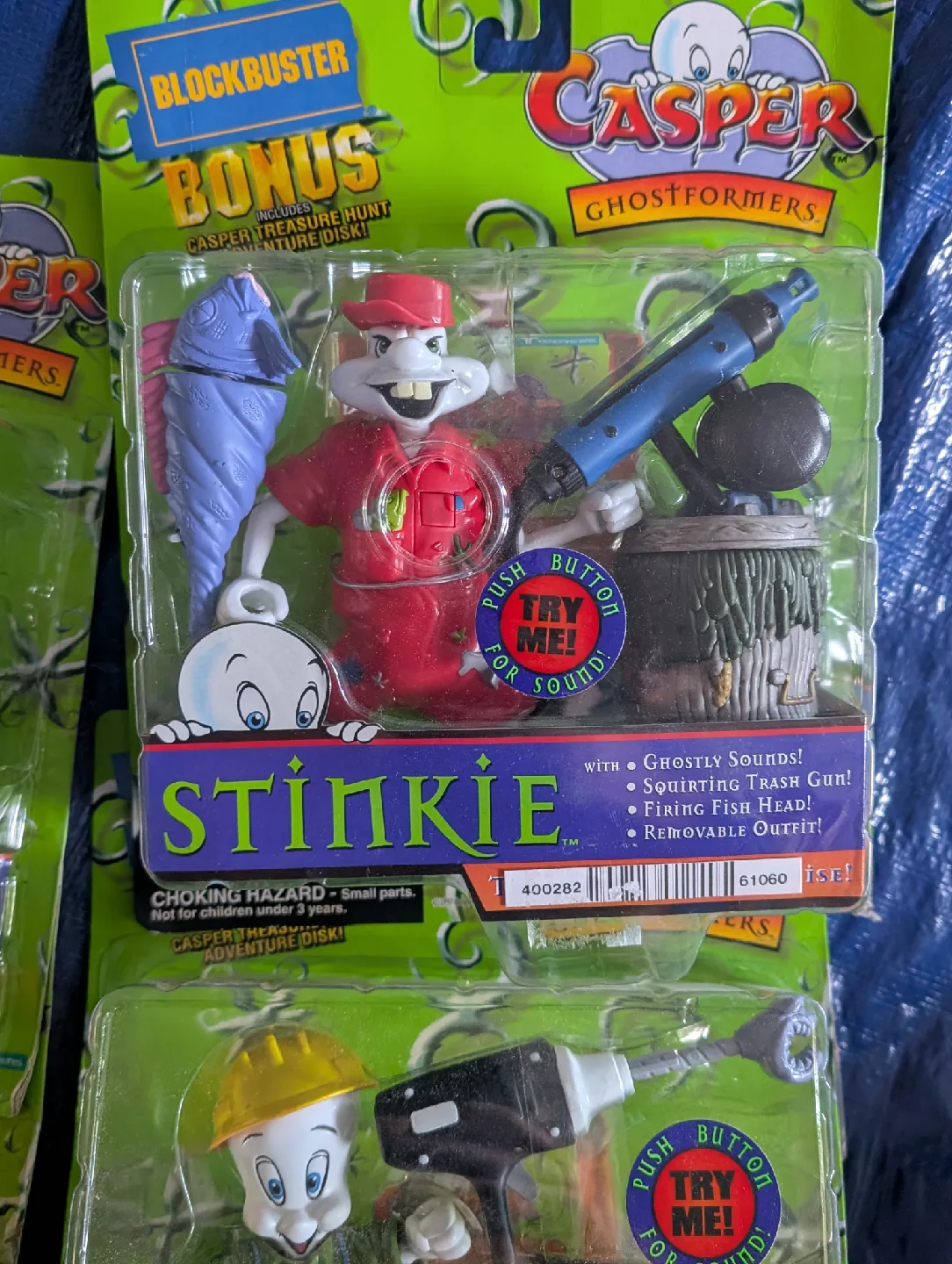 Casper Ghostformers Action Figures - Stinkie, Stretch, Fatso image indicator(5)