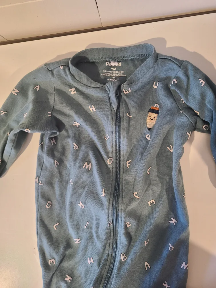 6 Baby Sleepers - 9 months image indicator(4)