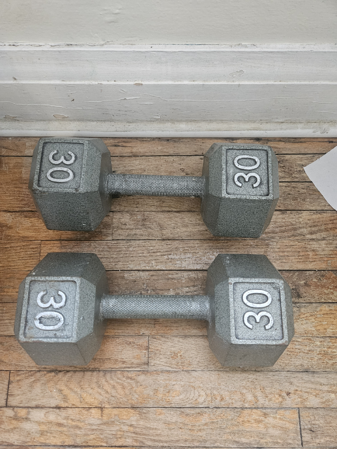 Pair of 30 lb Dumbbells