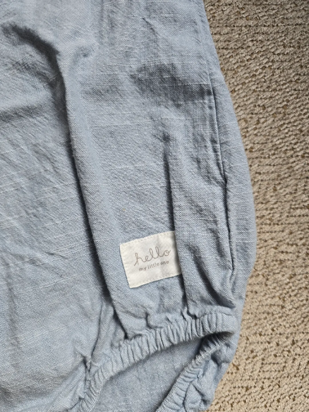 [BRAND NEW] H&M Cotton Muslin Romper Suit (Size 2-4M) image indicator(4)