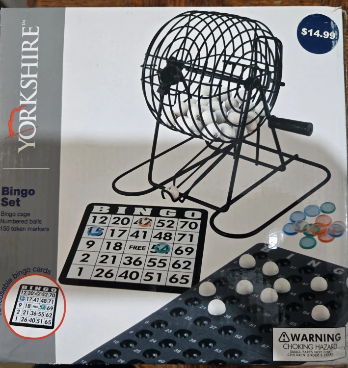Yorkshire Bingo Set - Complete with Accessories