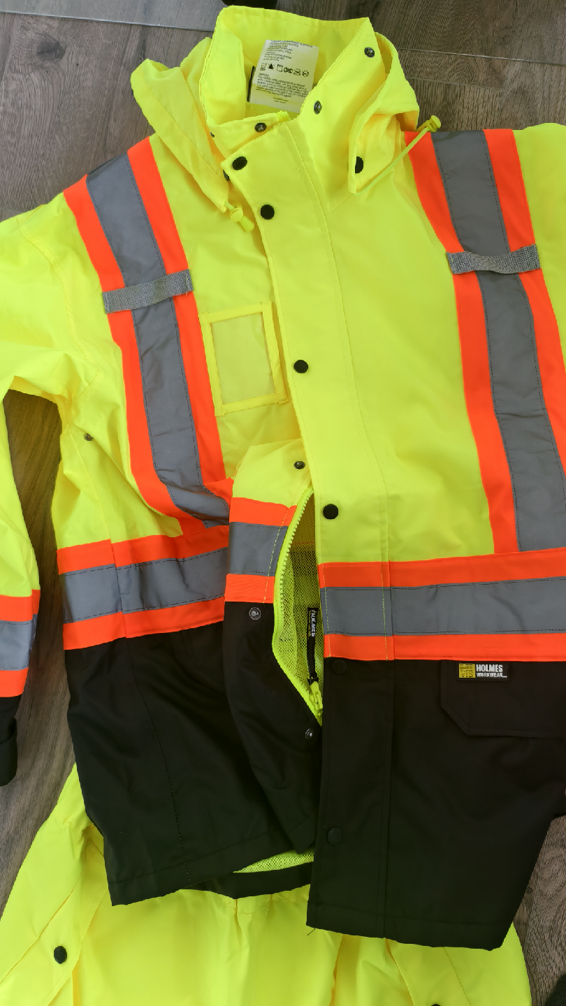 Holmes Workwear Rain Suit & Safety Glasses - photo 2