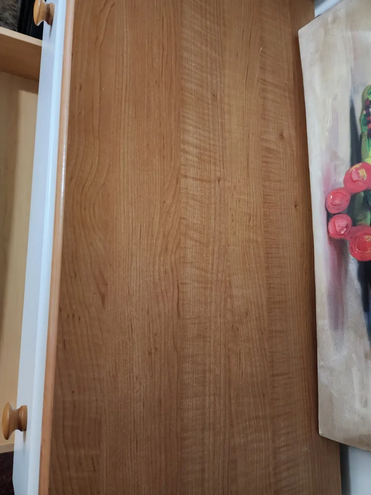 The Brick White Wood  5 Drawer Chest image indicator(3)