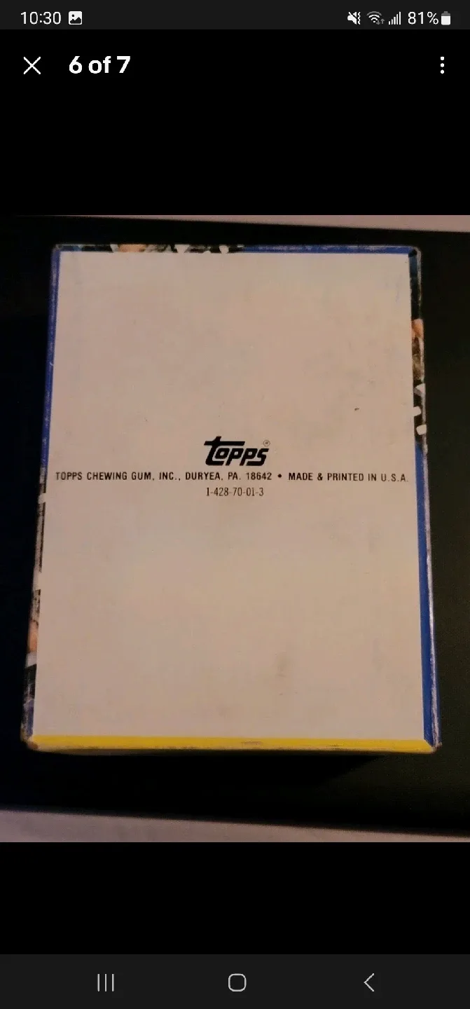 Vintage Star Wars Return of the Jedi Movie Cards Bubble Gum image indicator(6)