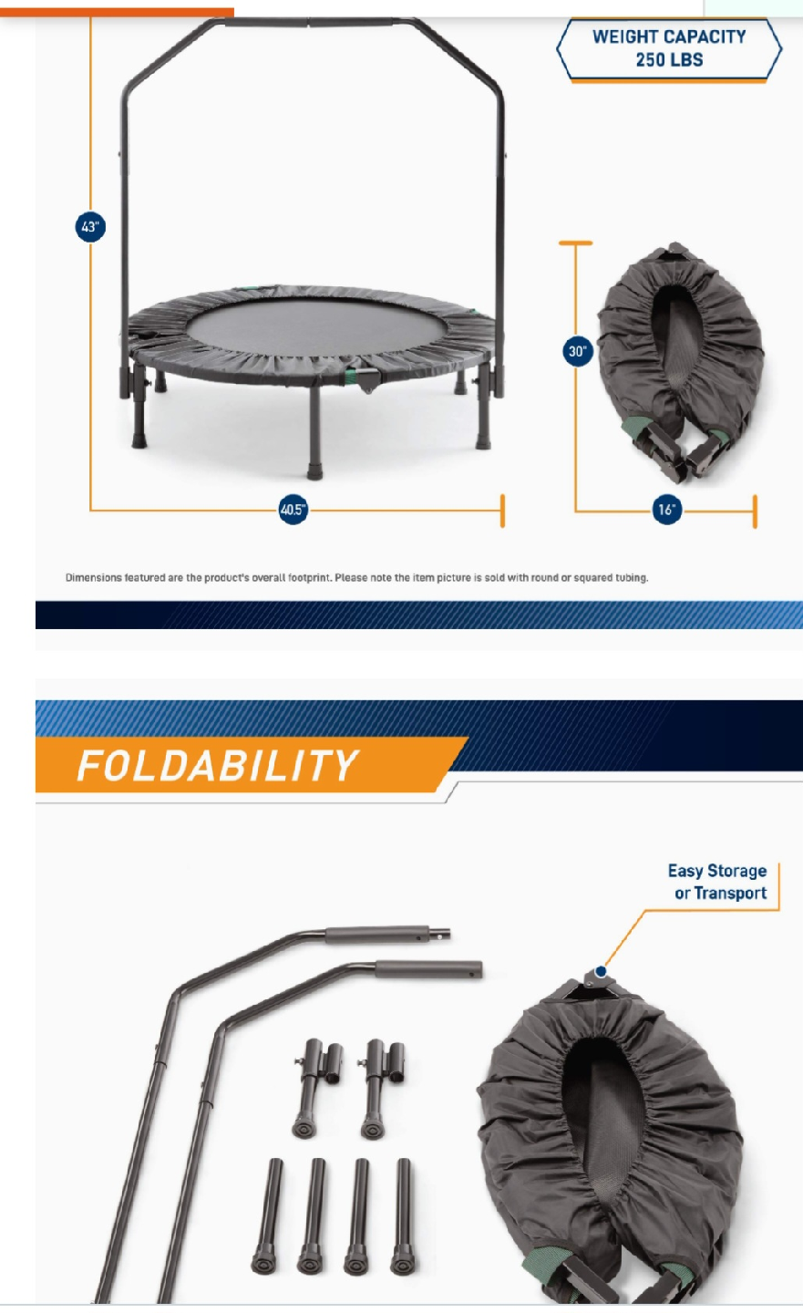 Fitness Trampoline - New - photo 2