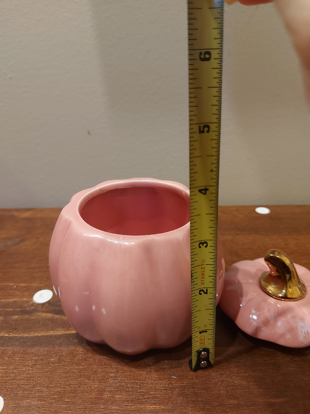 Charmed Aroma Pink Pumpkin Candle Holder - photo 5