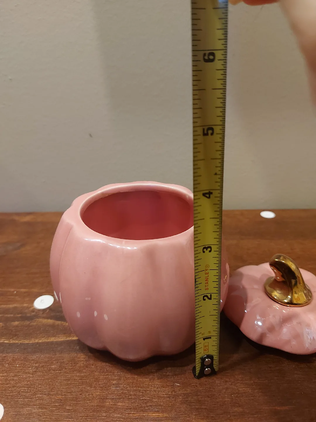 Charmed Aroma Pink Pumpkin Candle Holder image indicator(5)