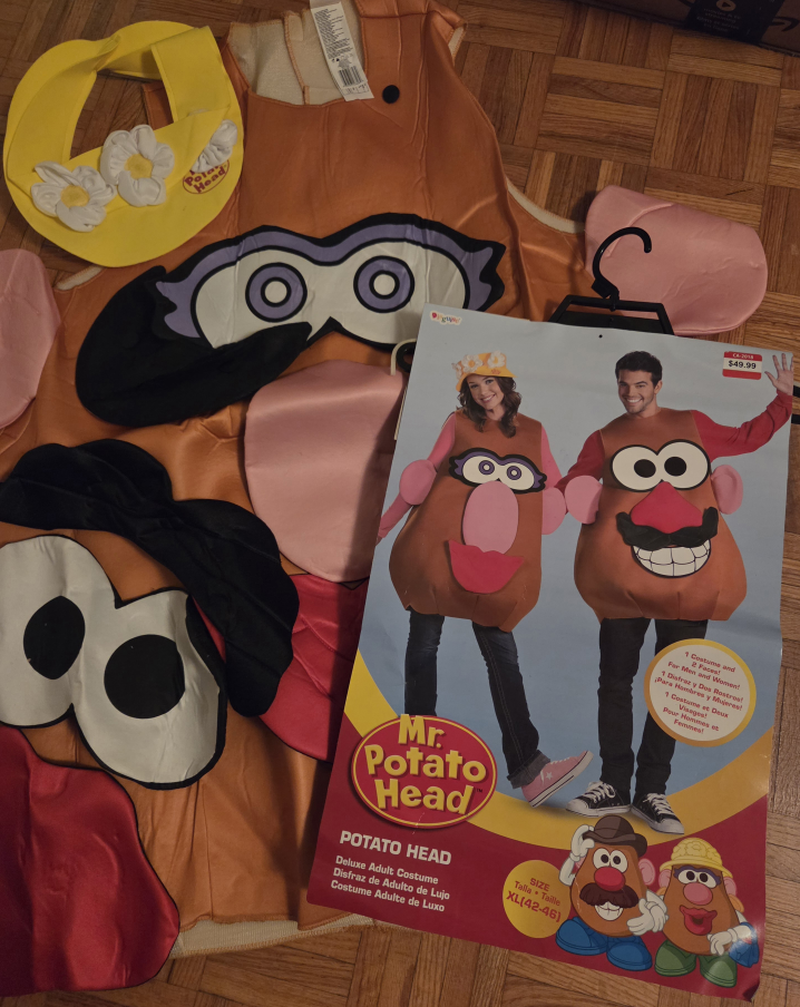 🥕🥕🥕🥕Mr. Potato Head Adult Costume XL (42-46) - photo 2