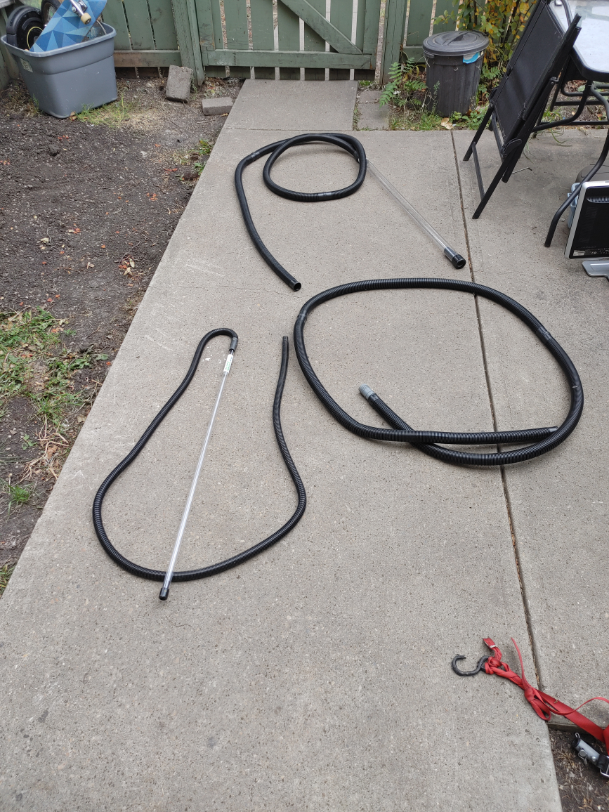 Quick Attach Vacuum Hose
