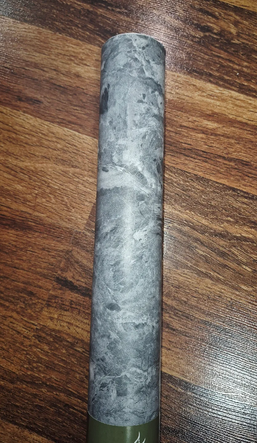 Grey Marble Peel & Stick Wallpaper Extra Wide 16ftx30.5" image indicator(4)