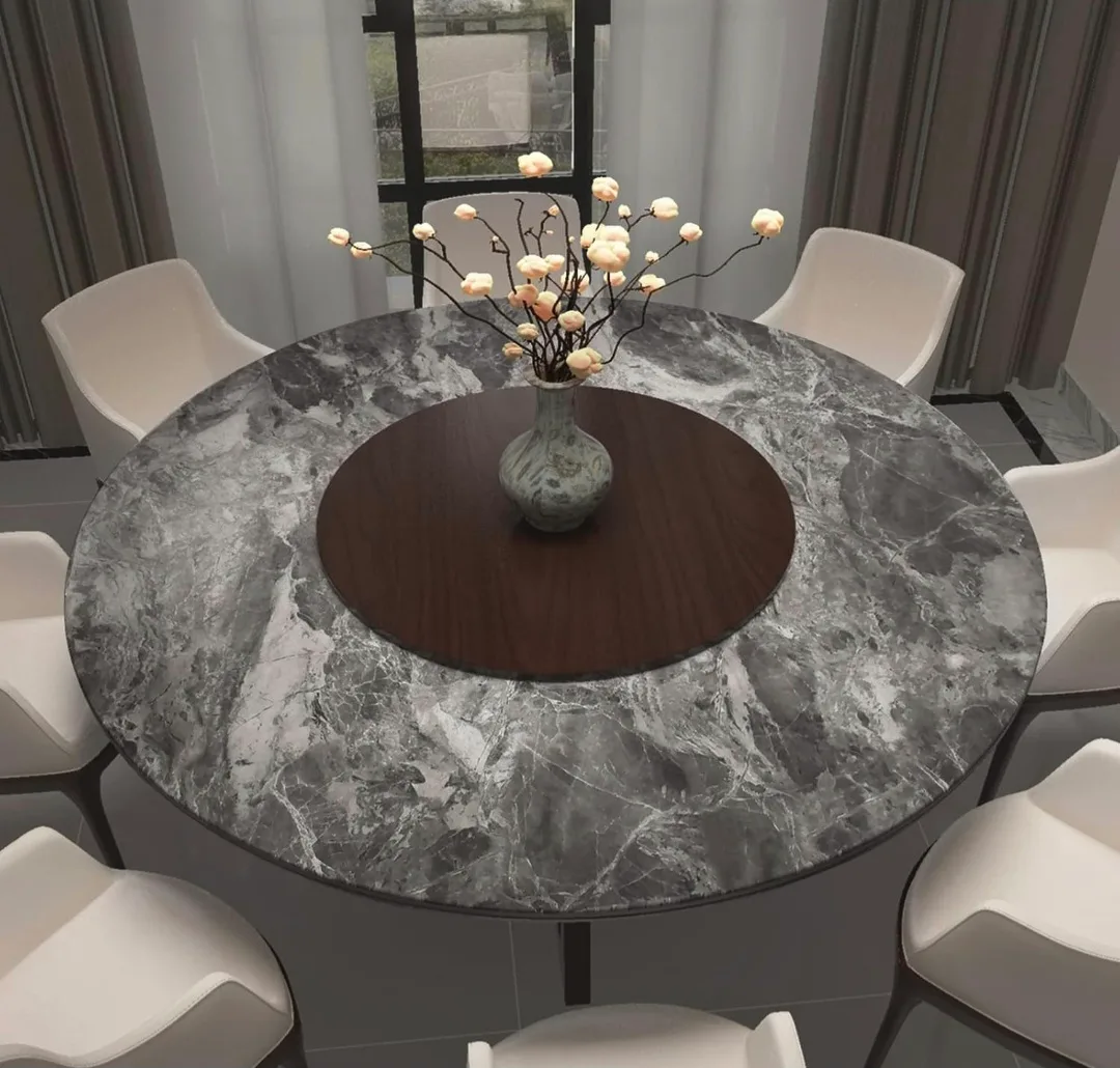 Grey Marble Peel & Stick Wallpaper Extra Wide 16ftx30.5" image indicator(5)