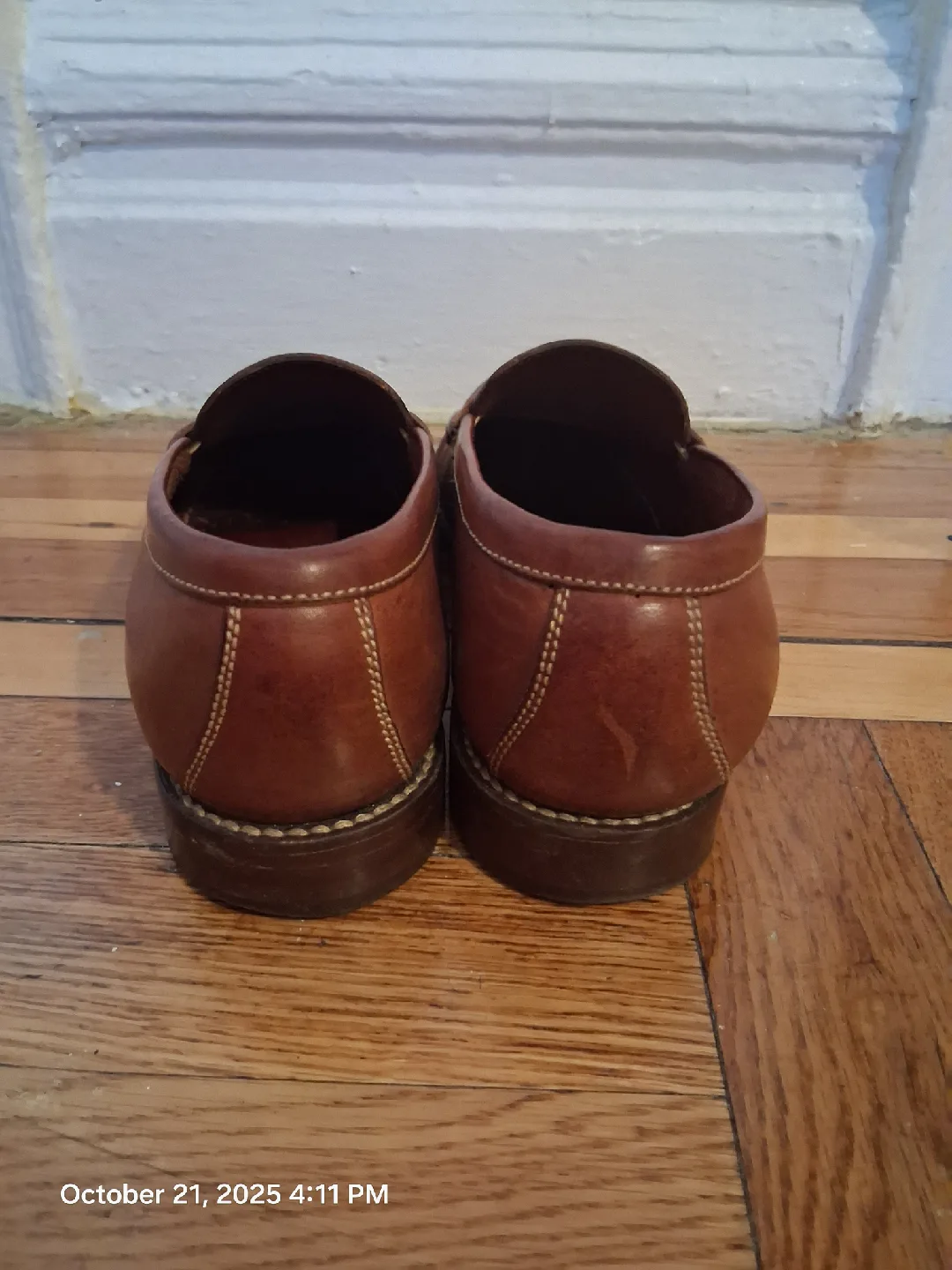 Cole Haan Brown Leather Loafers womens image indicator(4)