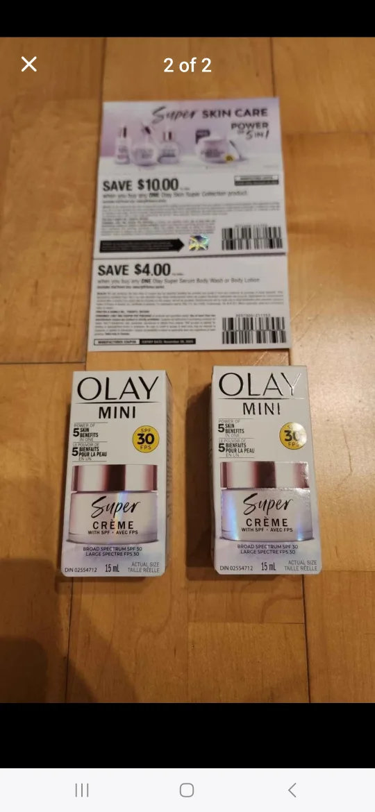 Olay Mini Super Cream Ultra Lightweight Face Moisturizer image indicator(2)