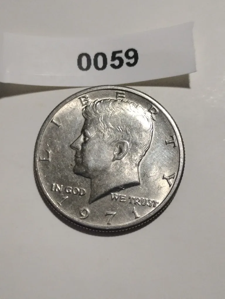 1971 Kennedy Half Dollar Coin thumbnail