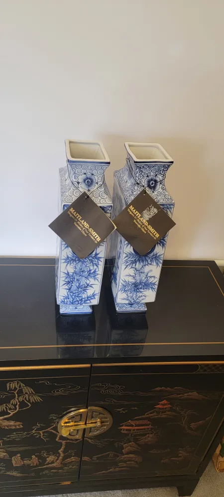 Maitland-Smith Pair of Vases image indicator(3)