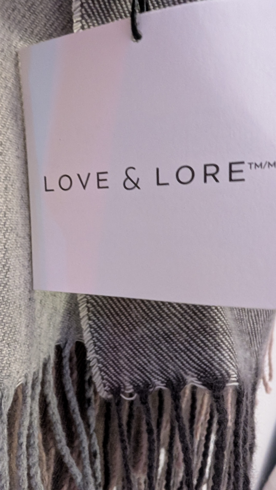 Love & Lore Plaid Scarf - Neutral Tones