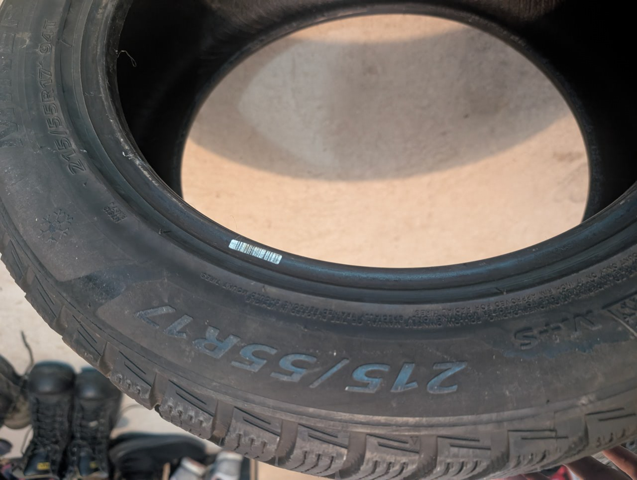 215/55R17 Minerva Eco Stud M+S Tire - photo 3