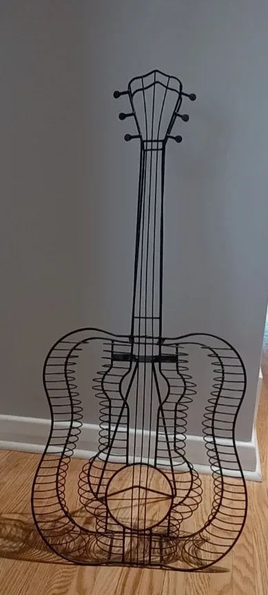 CD Rack in Guitar Shape