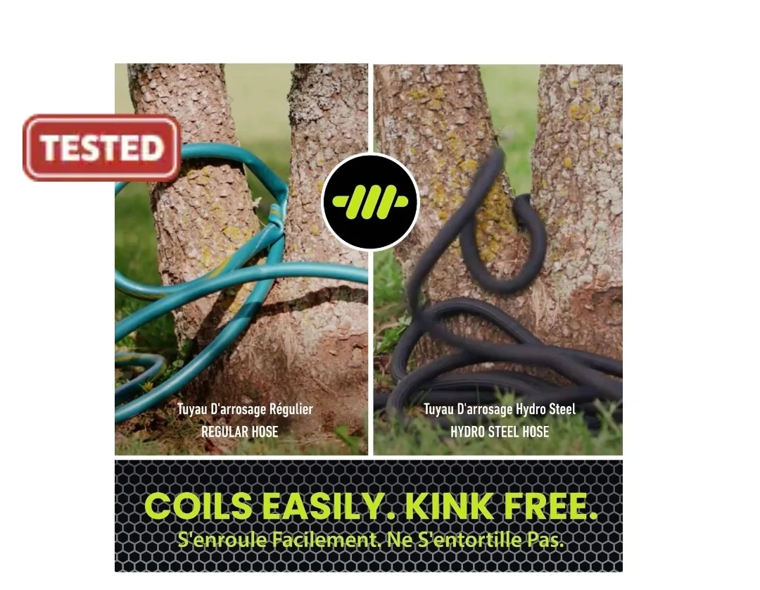 Brand New Heavy Duty Pro 3 Layer HydroSteel Hose, 100-ft image indicator(2)