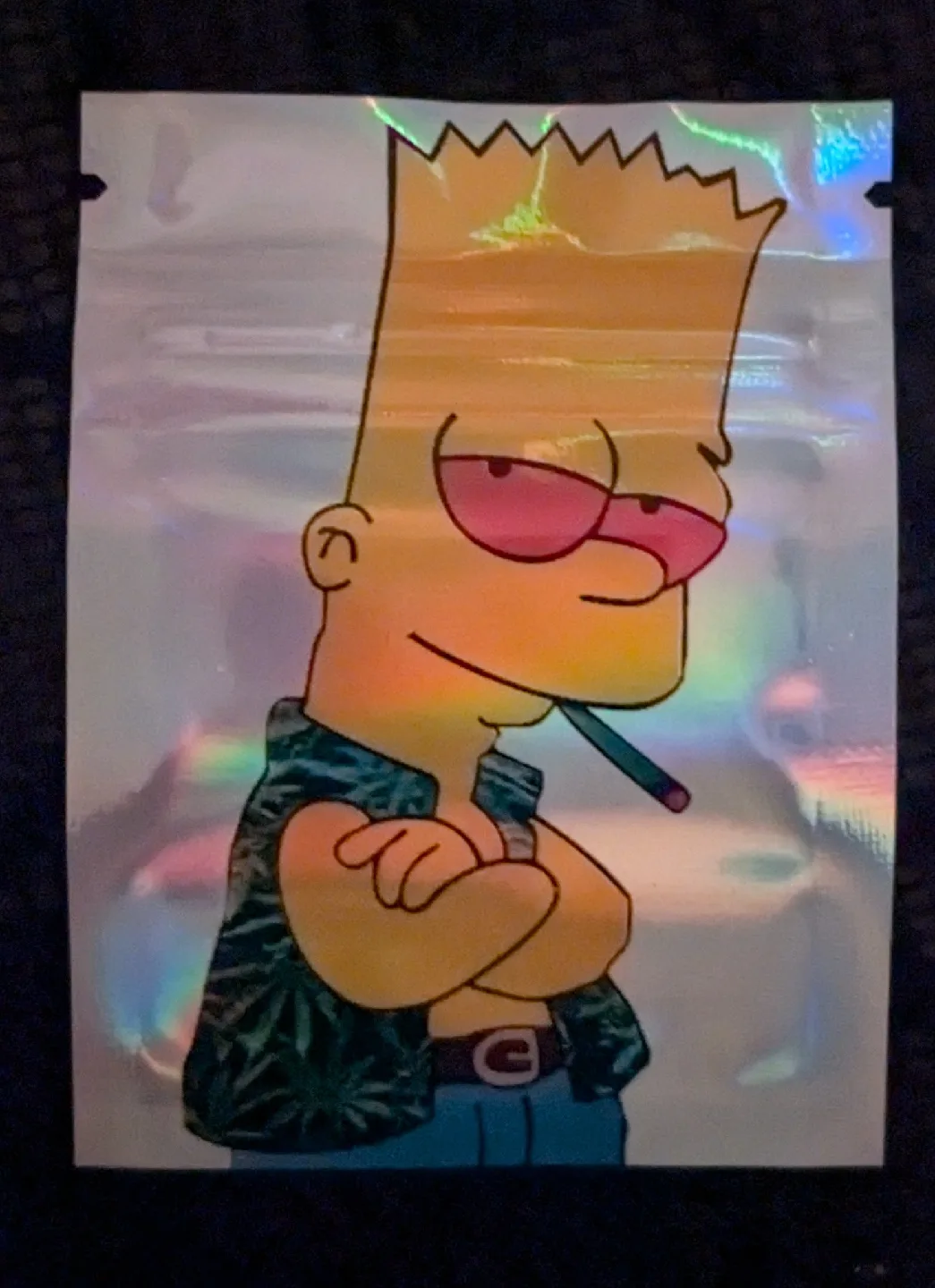 Bart simpson mylar bags image indicator(2)