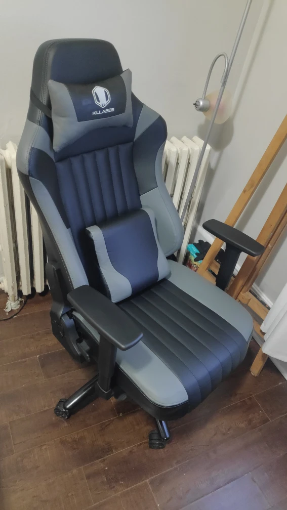 Killabee Gaming Chair - Grey and Black