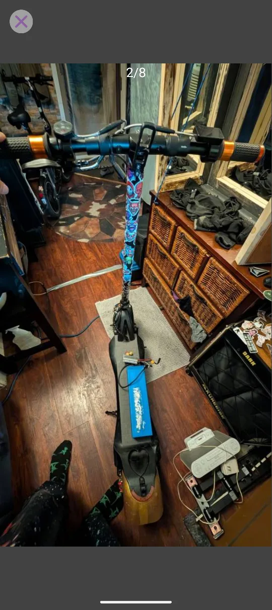 Electric Scooter - Mercana fat tire image indicator(6)