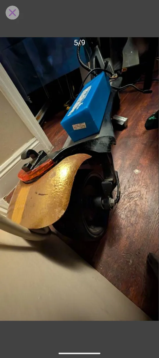 Electric Scooter - Mercana fat tire image indicator(7)