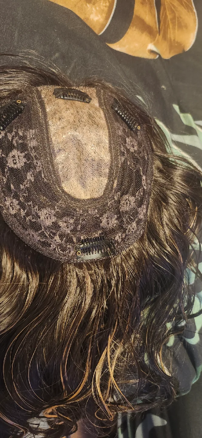 Wig - Brown with Clips image indicator(2)