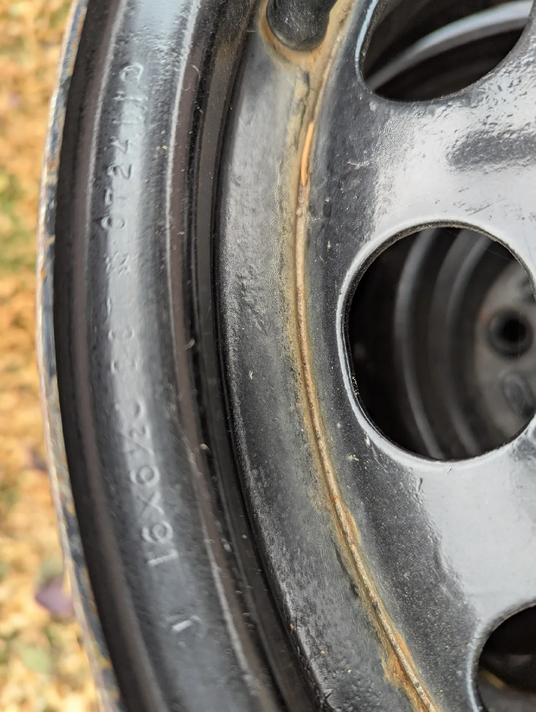 Set of 4 Steel Rims - 16x6 1/2J image indicator(4)