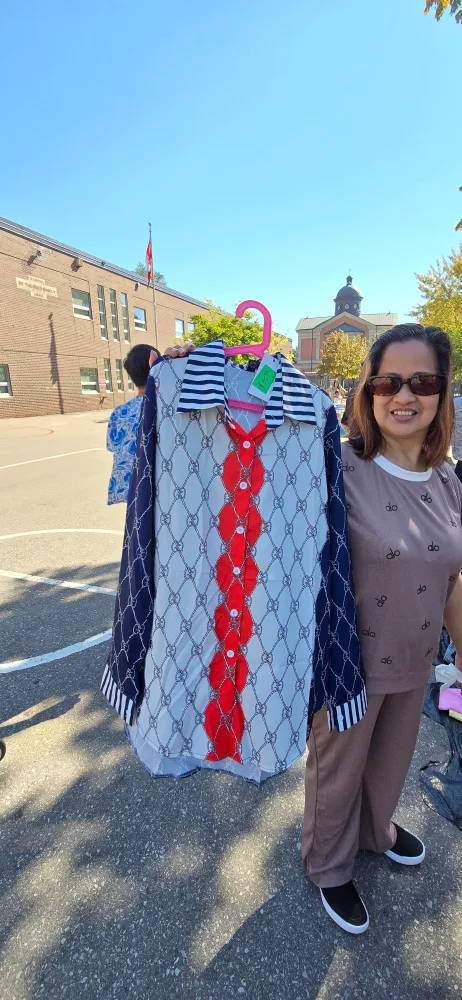 Patterned Long Sleeve Shirt